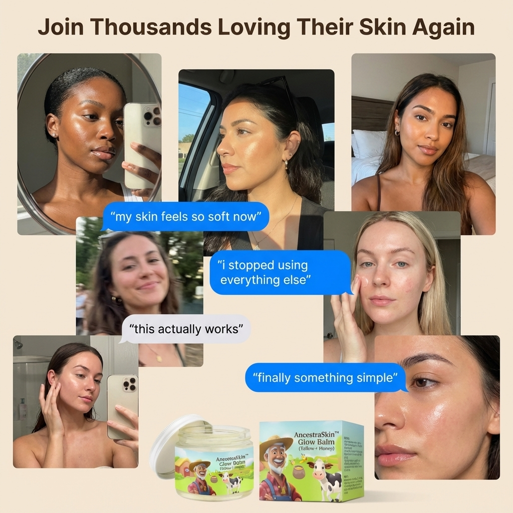 AncestraSkin⢠Glow Balm (Tallow + Honey)