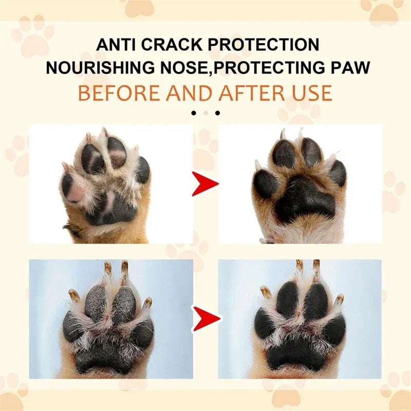 Dog Paw Balm Pet Paw Moisturizing Natural Cream Dog Cat Paw Wax &  Pet Nose Balm Protectors Pet Supplies
