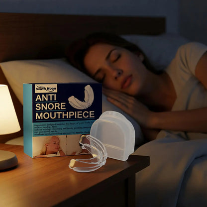 Adjustable Anti Snoring Mouthpiece for Sleeping Stop Snoring Prevent Apnea Anti Bruxism Mouth Guard Improve Sleep Aid Device