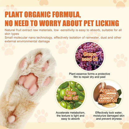 Dog Paw Balm Pet Paw Moisturizing Natural Cream Dog Cat Paw Wax &  Pet Nose Balm Protectors Pet Supplies