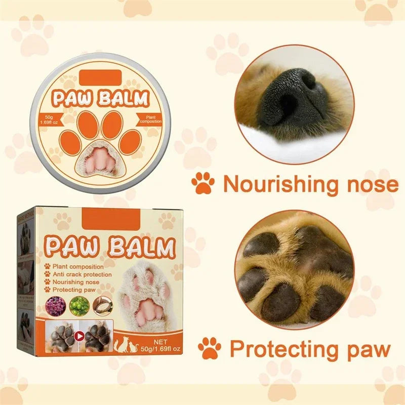 Dog Paw Balm Pet Paw Moisturizing Natural Cream Dog Cat Paw Wax &  Pet Nose Balm Protectors Pet Supplies