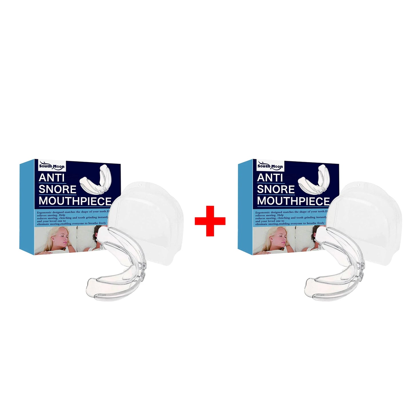 Adjustable Anti Snoring Mouthpiece for Sleeping Stop Snoring Prevent Apnea Anti Bruxism Mouth Guard Improve Sleep Aid Device