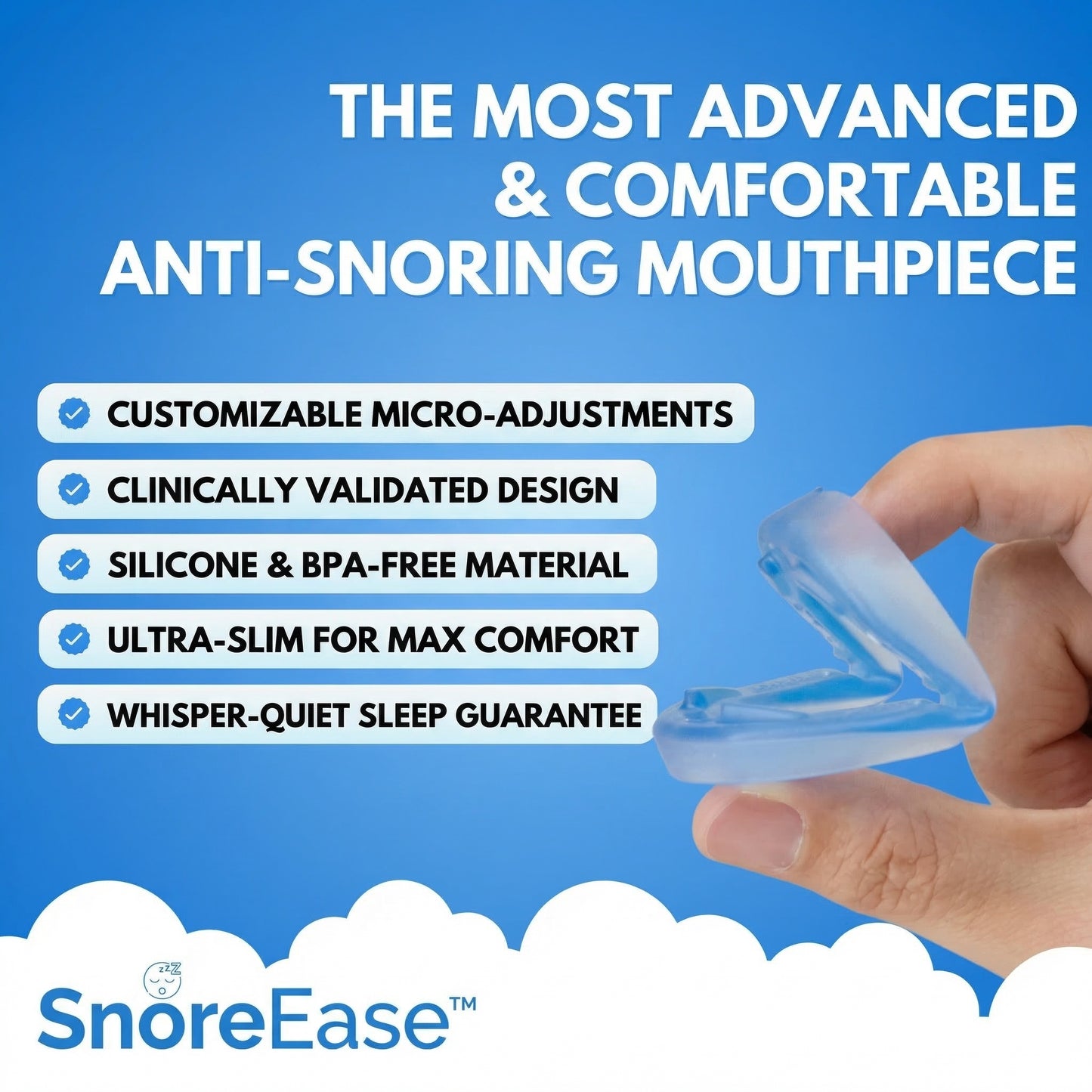 SnoreEase™ Mouth Guard