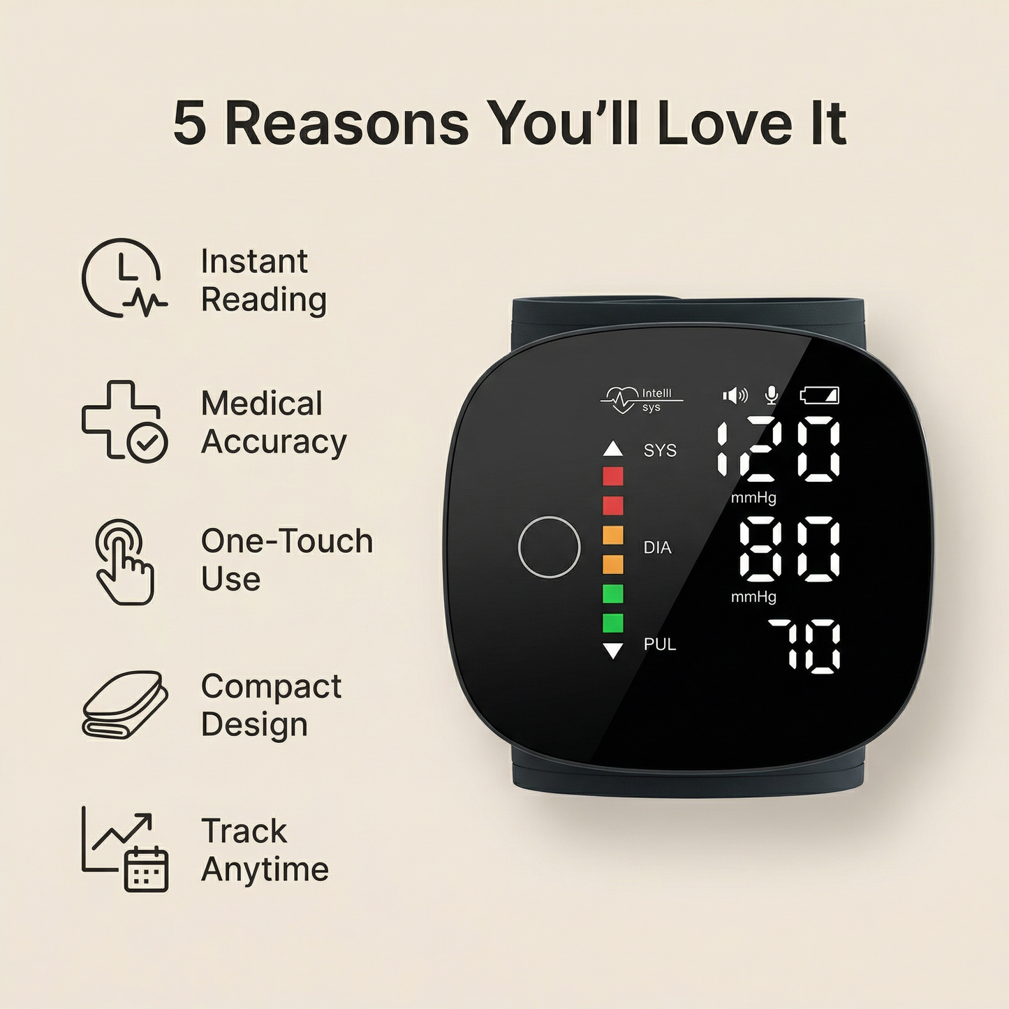 VitalTrack™ Blood Pressure Monitor