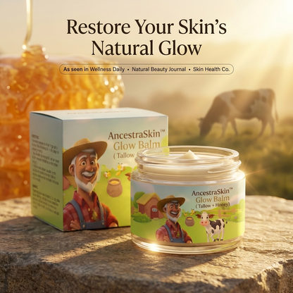 AncestraSkin™ Glow Balm (Tallow + Honey)