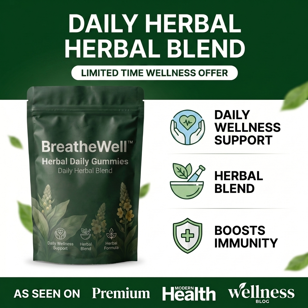 BreatheWell™- Herbal Gummies