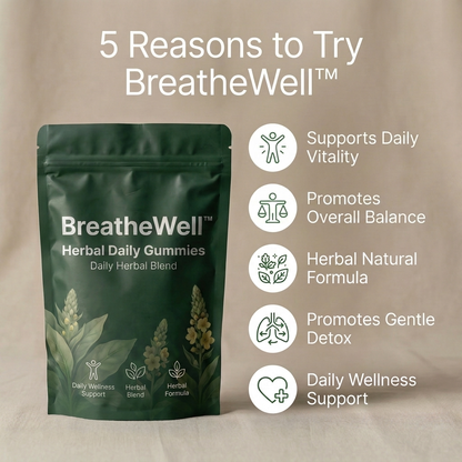 BreatheWell™- Herbal Gummies