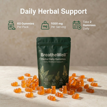 BreatheWell™- Herbal Gummies
