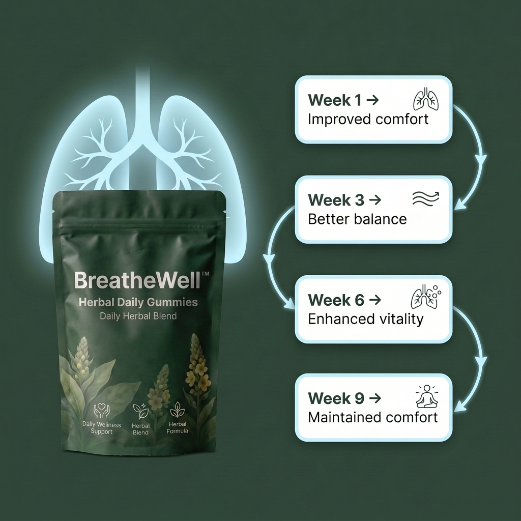 BreatheWell™- Herbal Gummies