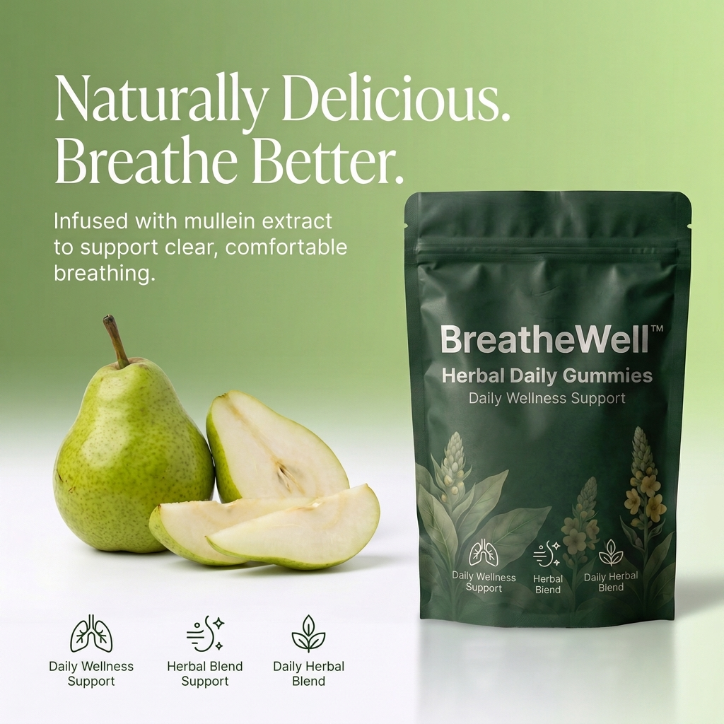 BreatheWell™- Herbal Gummies