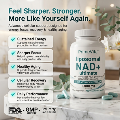 PrimeVita™ NAD+ Advanced Cellular Support