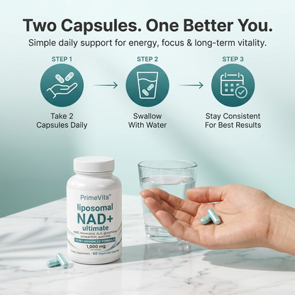 PrimeVita™ NAD+ Advanced Cellular Support