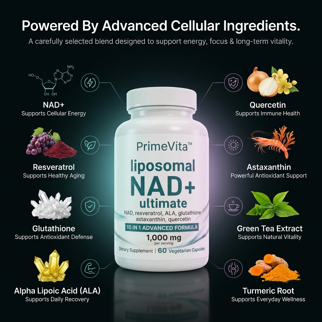 PrimeVita™ NAD+ Advanced Cellular Support