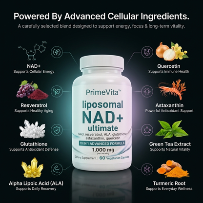 PrimeVita™ NAD+ Advanced Cellular Support