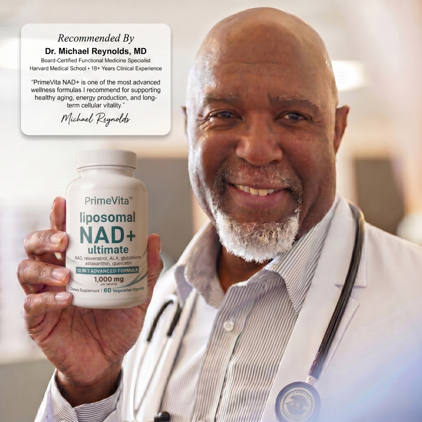 PrimeVita™ NAD+ Advanced Cellular Support