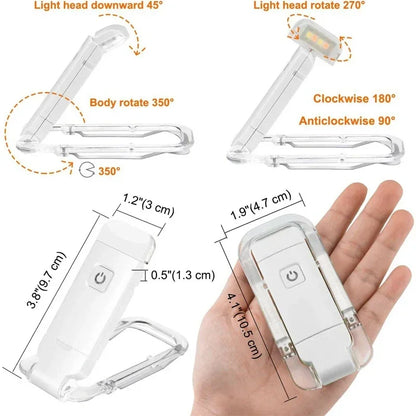 LumaLight - Clip-On Reading Light